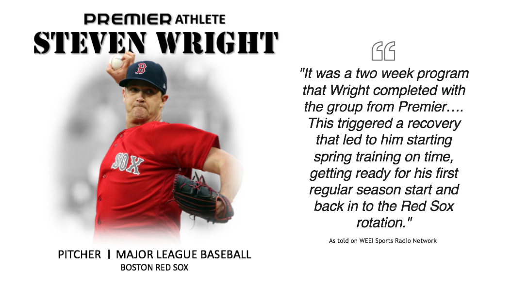 It was a two week program that wright completed with the group from Premier Neuro Therapy.... this triggered a recovery that led to him starting spring training on time, getting ready for his first regular season start and back in to the red sox rotation.